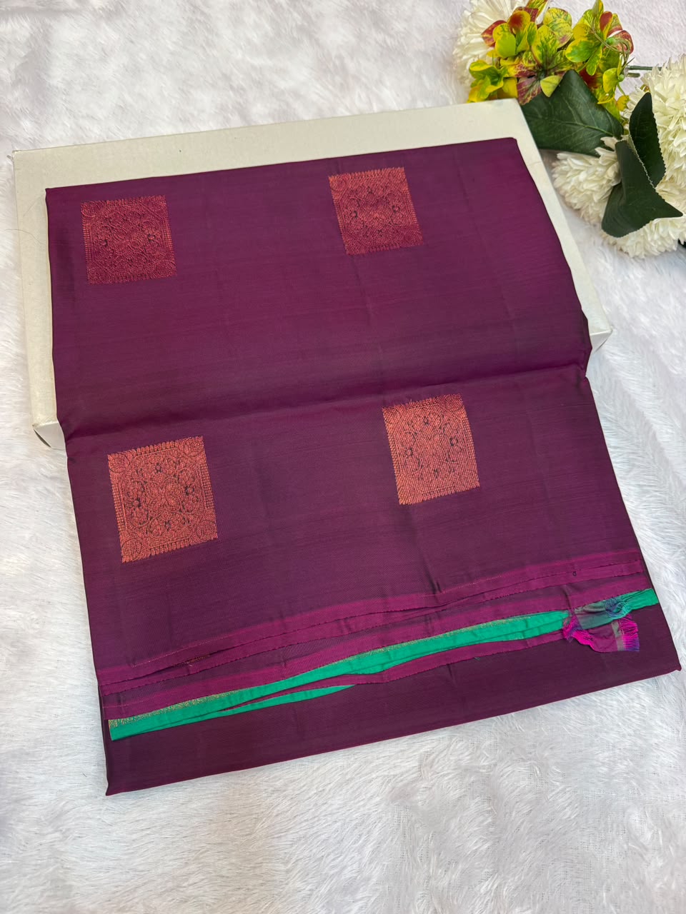Pure Silk | Wedding Saree Border Less | M261