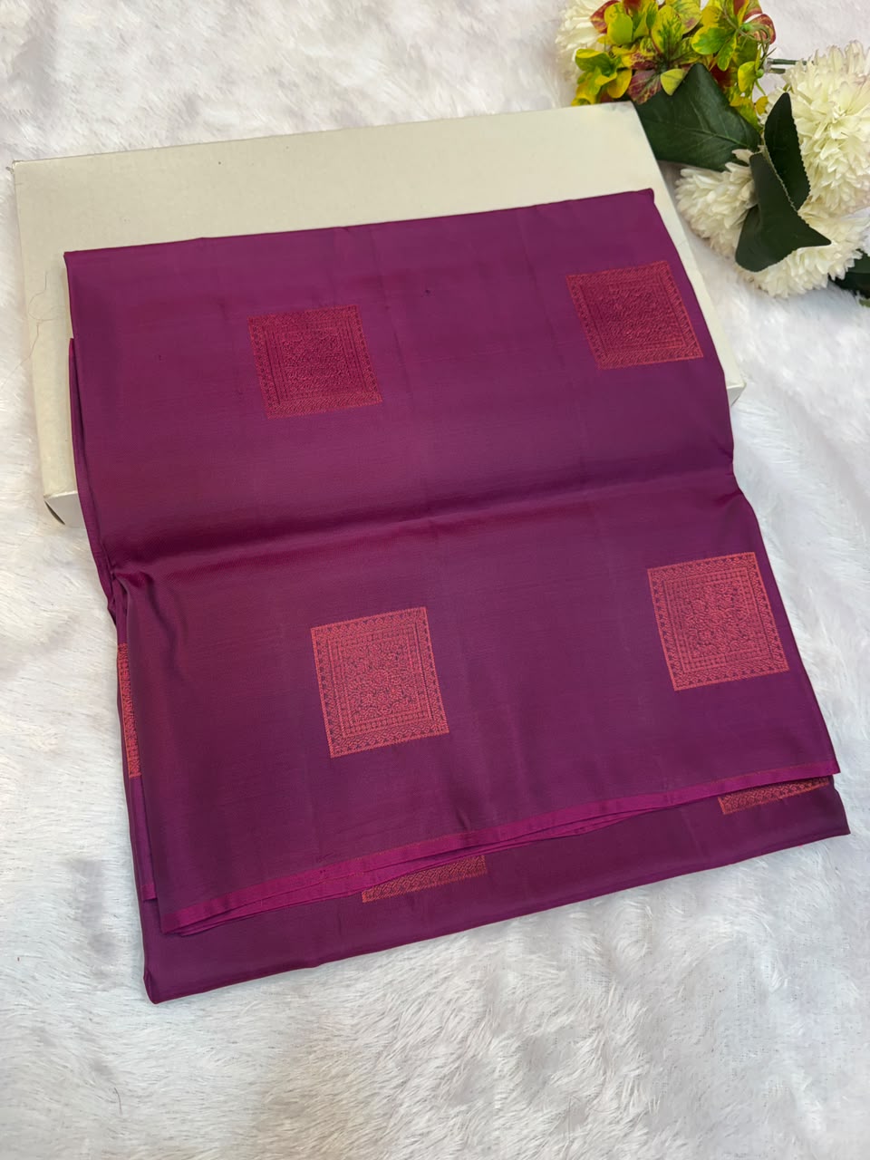 Pure Silk | Wedding Saree Border Less | M264