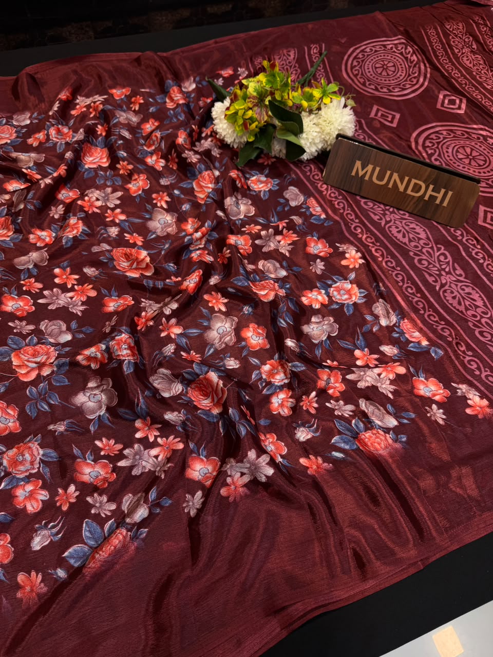 Turkey Grepe Type Saree for Women| TR113