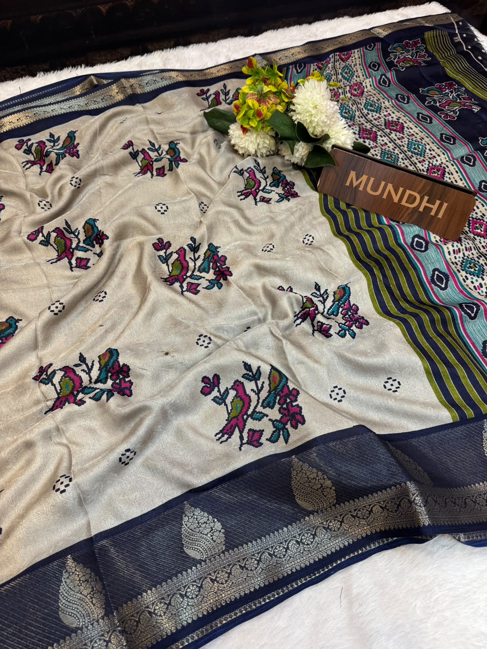 Sahher Fancy Silk Saree featuring elegant traditional zari work