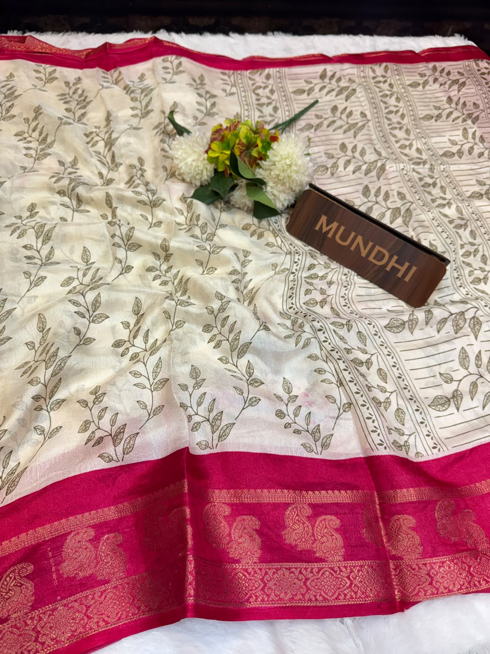 Chandrika Fancy Saree with Elagent Zari| CD06