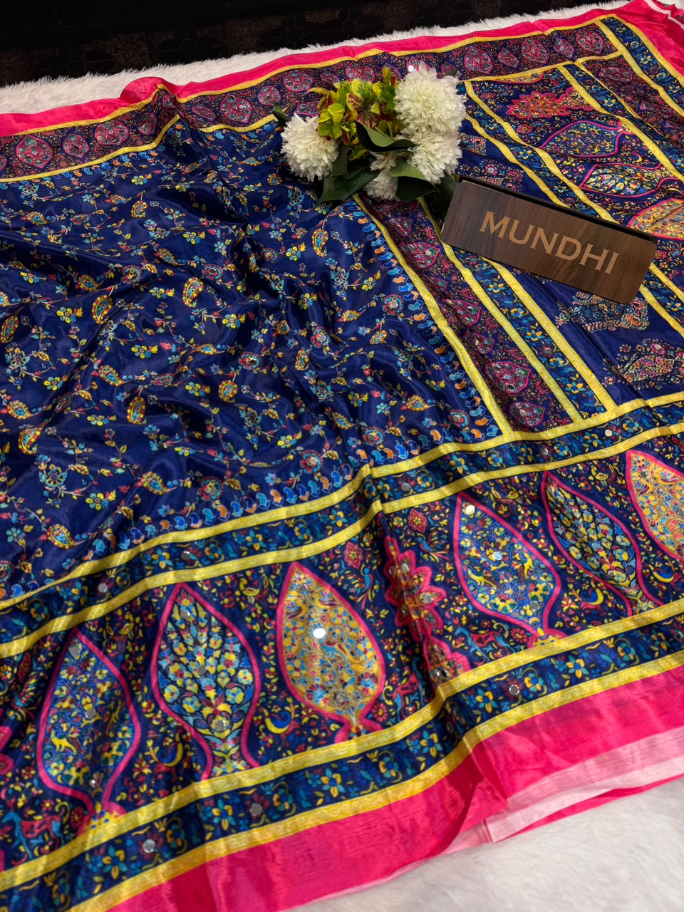 Chinon Mirror | Masakali Take 5Saree Extra10% Discount | CM55