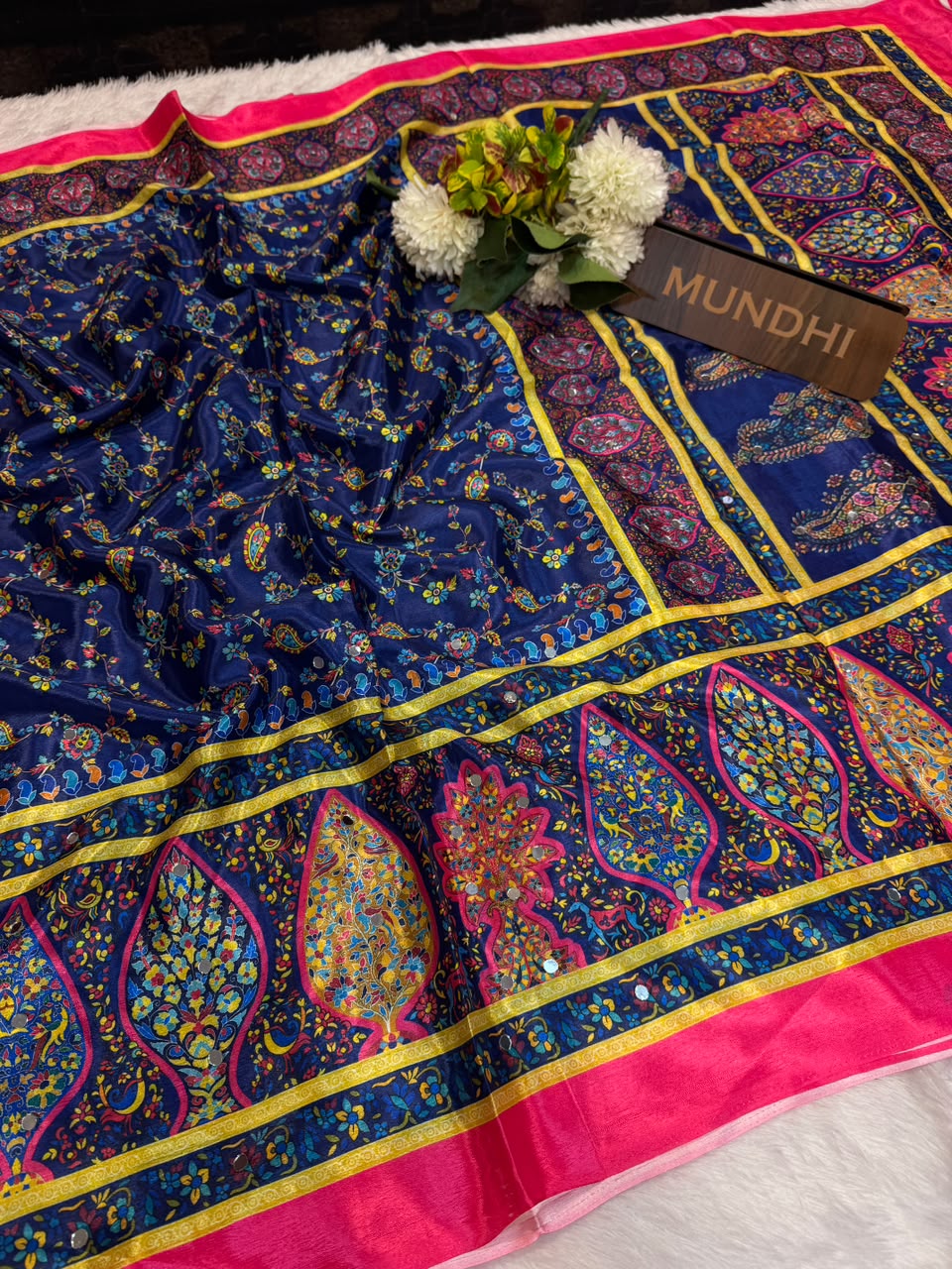 Chinon Mirror | Masakali Take 5Saree Extra10% Discount | CM59