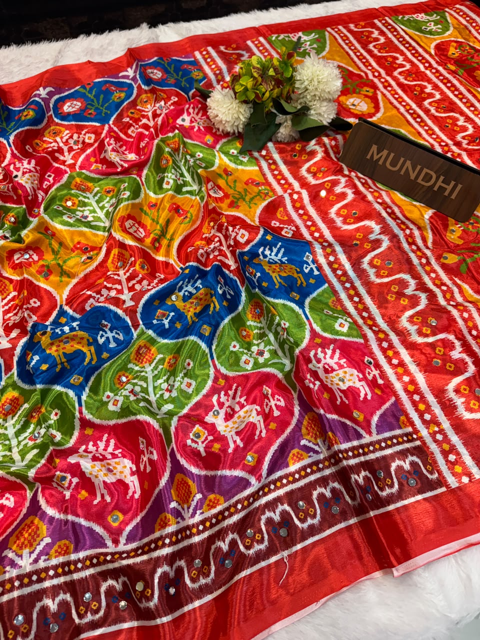Chinon Mirror | Masakali Take 5Saree Extra10% Discount | CM60