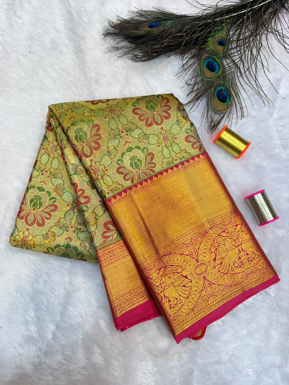 Premium Pure Silk |  Wedding Saree | PK19