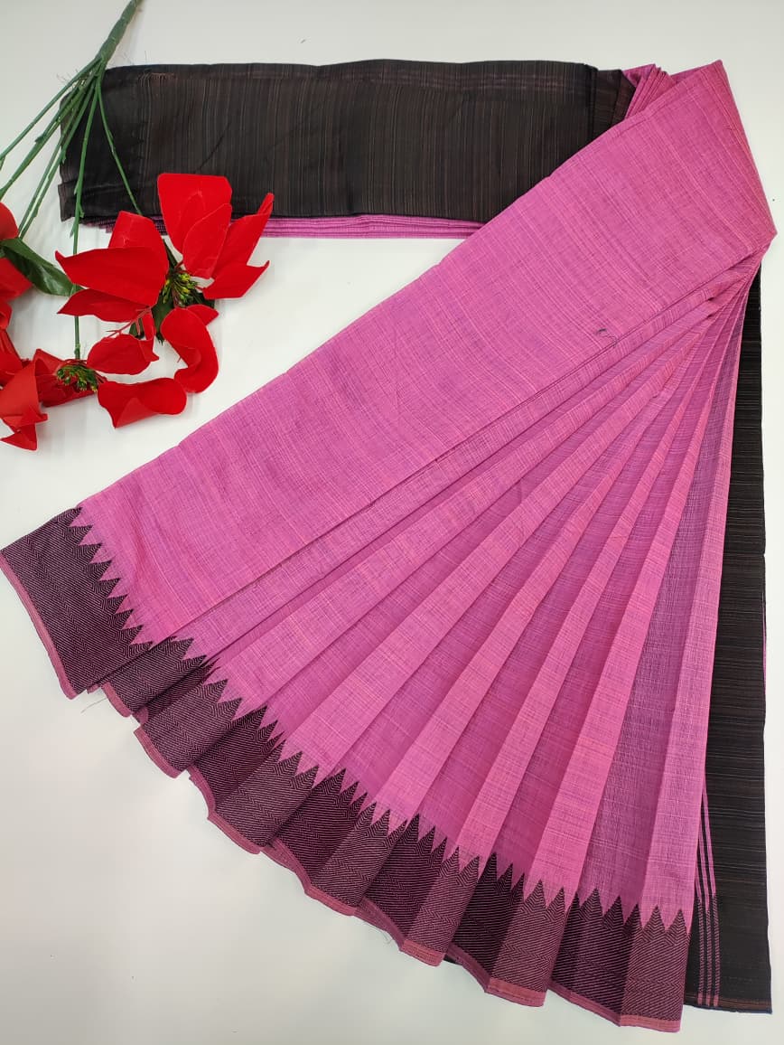 Dyed Cotton Saree DC22