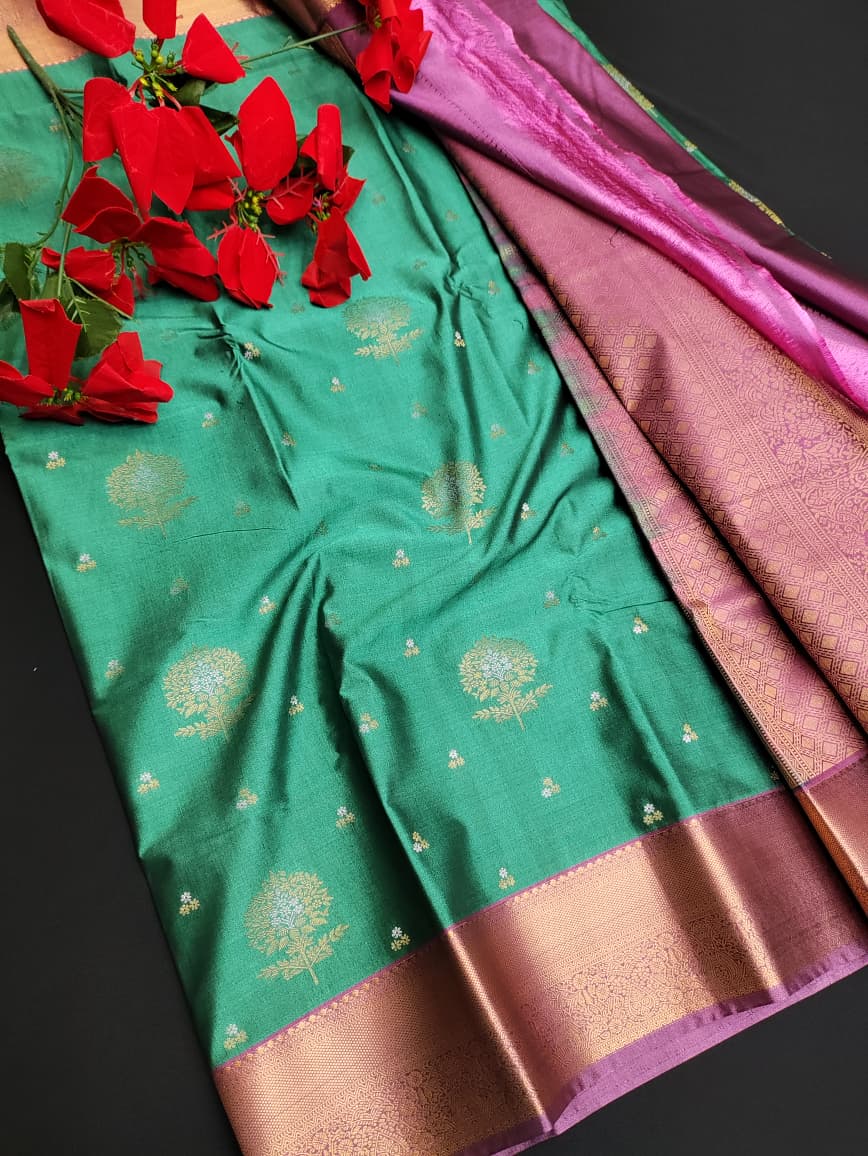 Pure Silk Cotton Saree PLK48