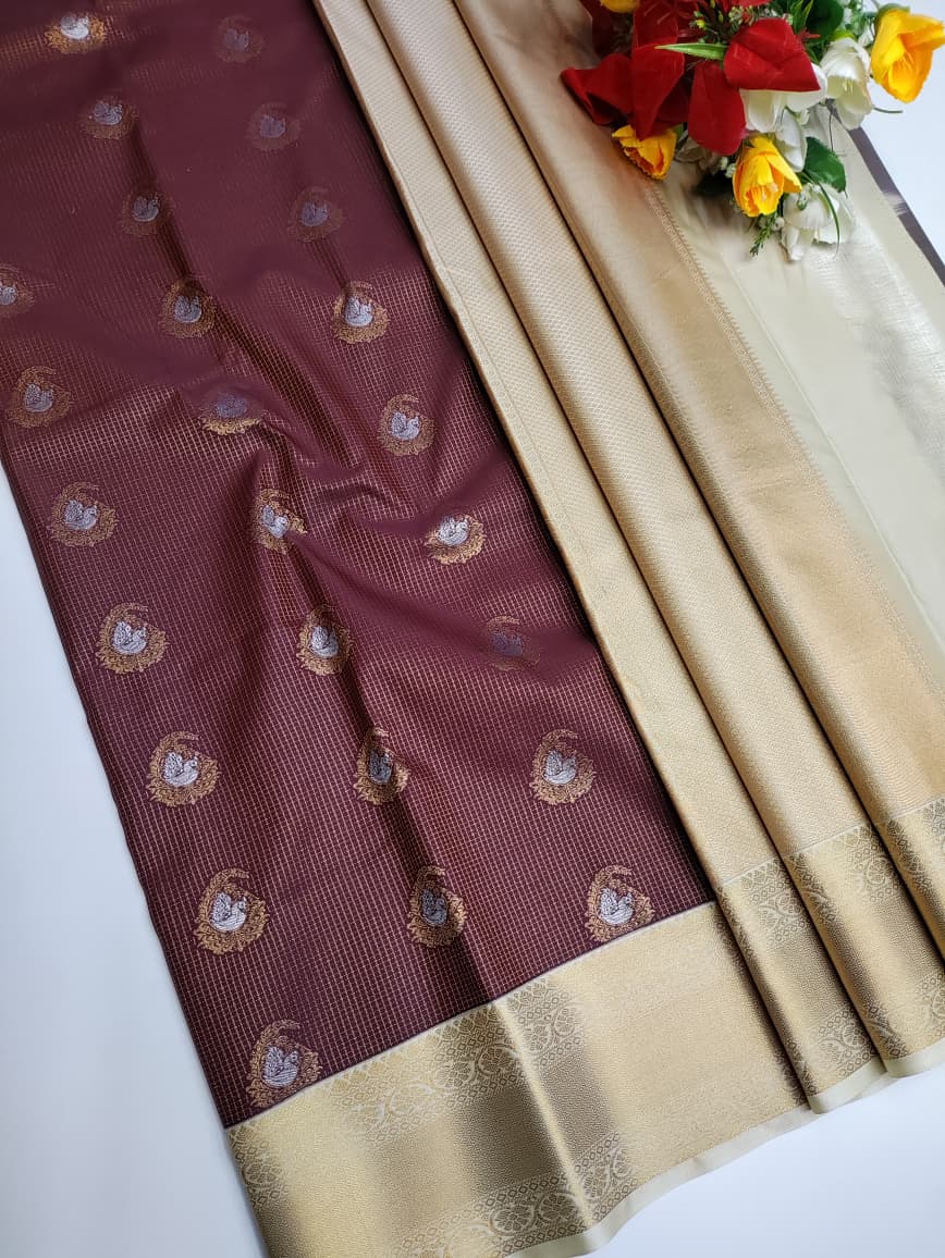 Pure Silk Saree (Semi) PSSS09