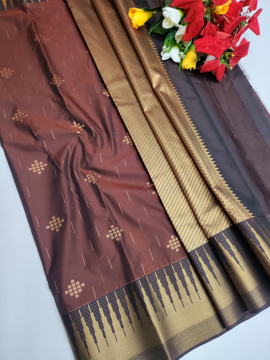 Pure Silk Saree (Semi) PSSS07