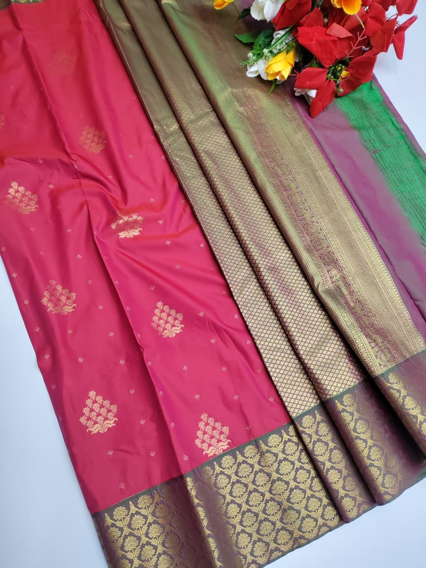 Pure Silk Saree (Semi) PSSS19