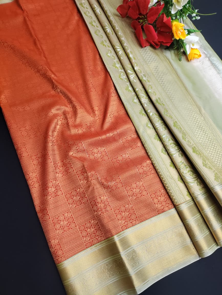 Pure Silk Saree (Semi) PSSS32