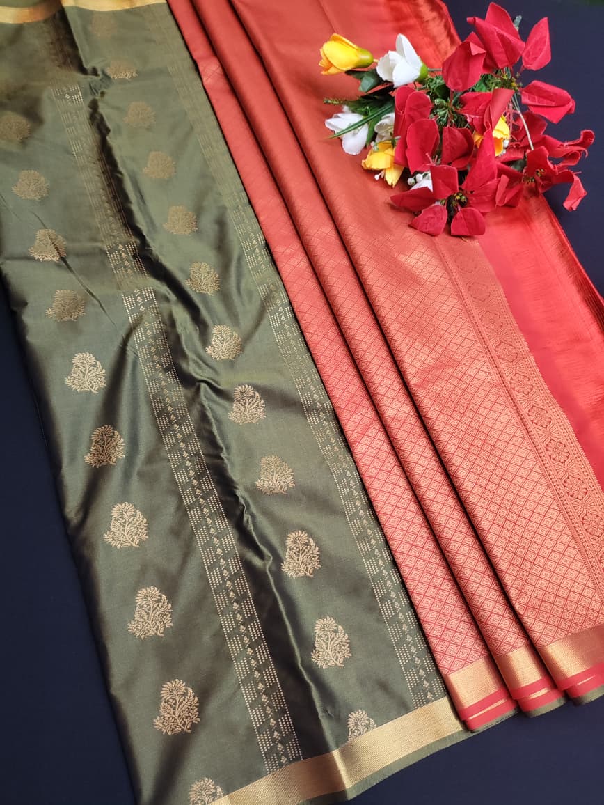 Pure Silk Saree (Semi) PSSS115