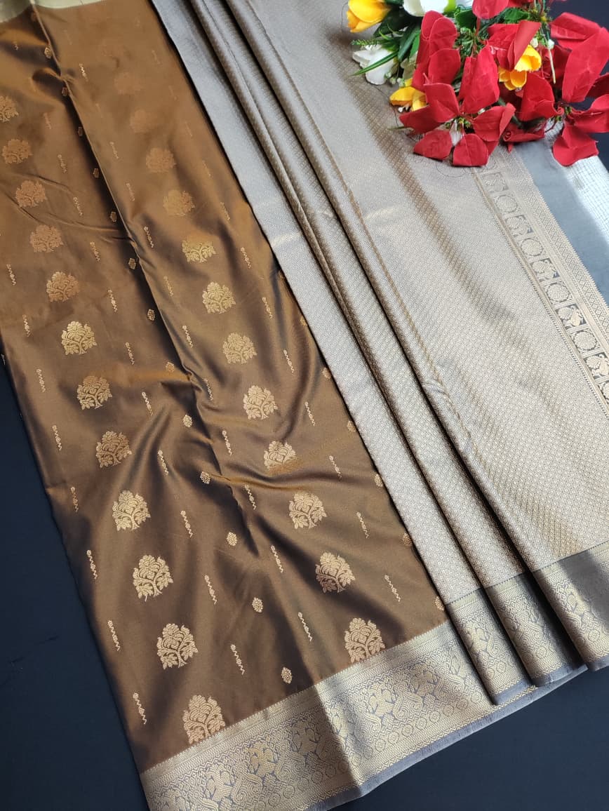 Pure Silk Saree (Semi) PSSS158