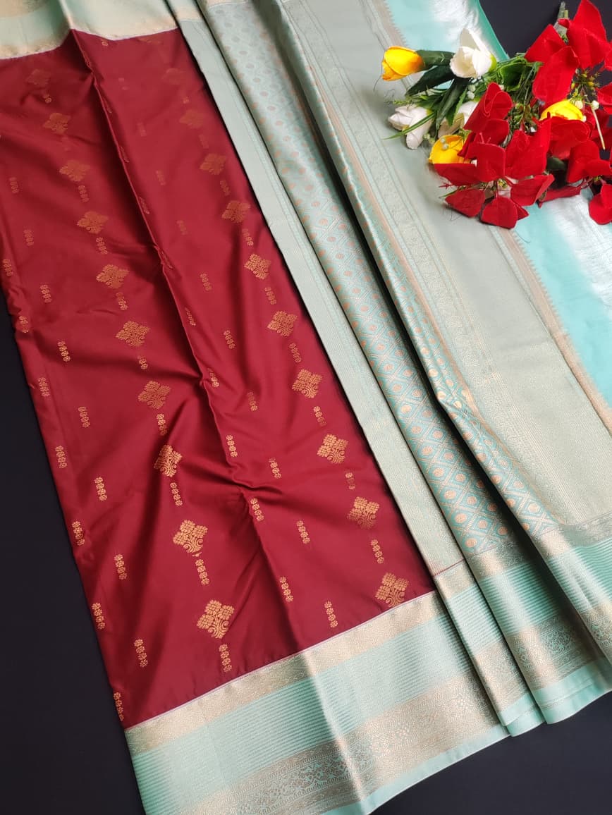 Pure Silk Saree (Semi) PSSS163