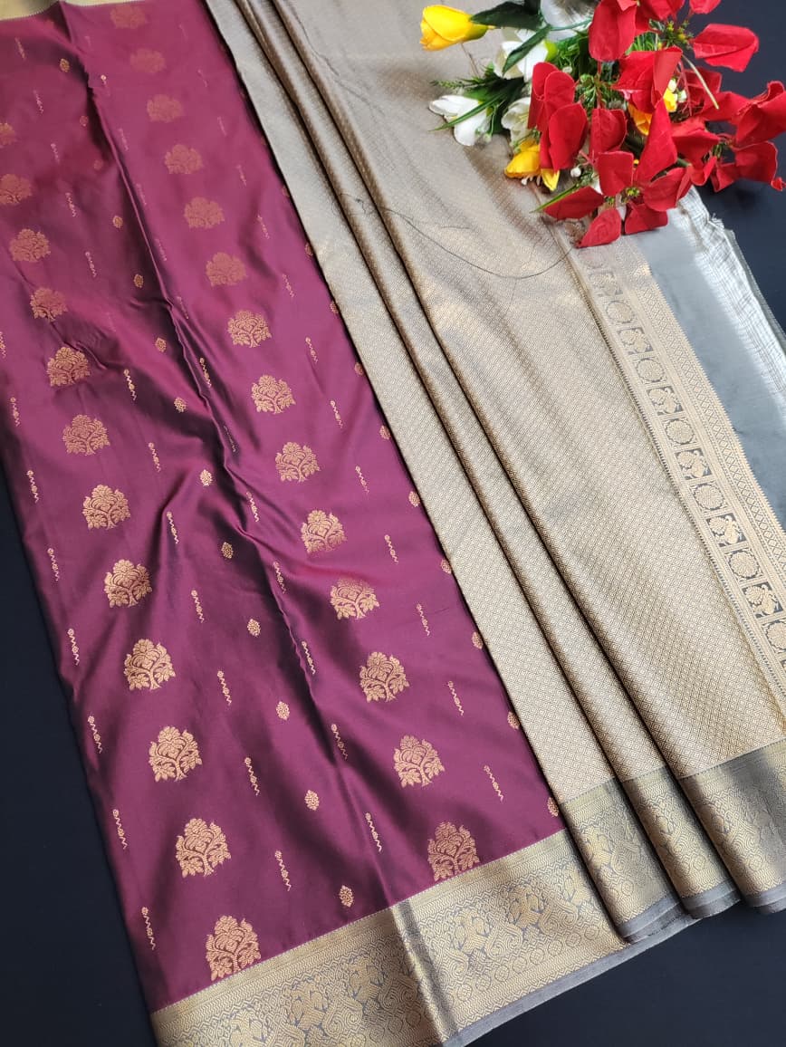 Pure Silk Saree (Semi) PSSS157