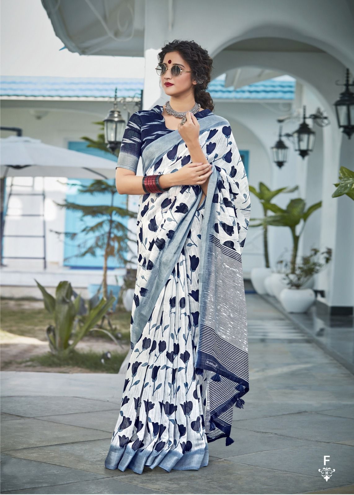 Summer Cool Printed  Saree SE03