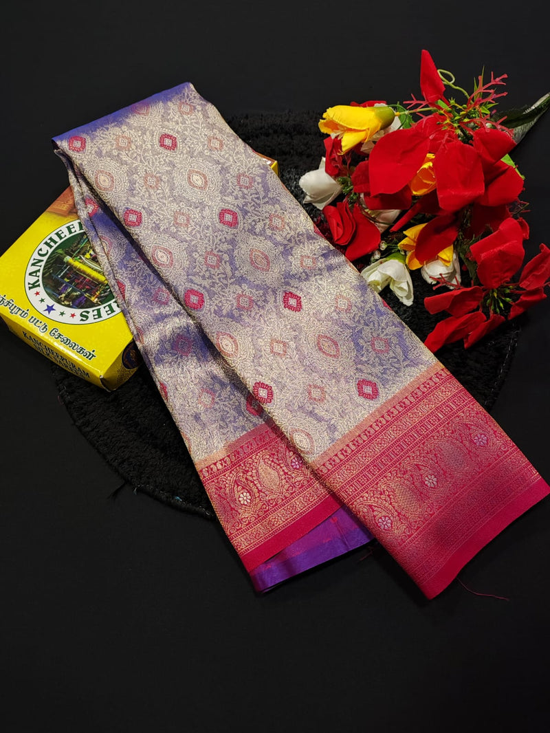 Premium Wedding Korvai Tissue saree for women featuring rich traditional bridal design in elegant tissue fabric suitable for weddings muhurtham and festive occasions