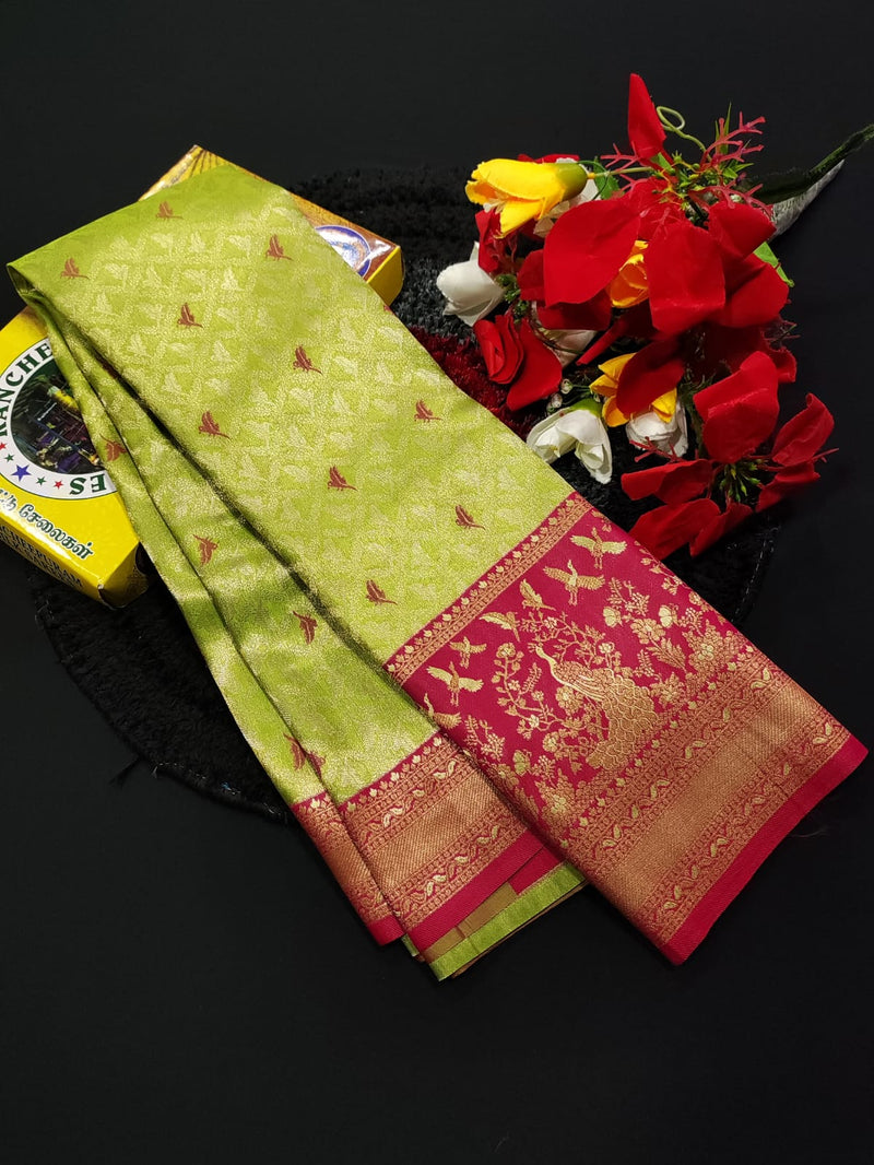 Premium Wedding Korvai Tissue saree for women featuring rich traditional bridal design in elegant tissue fabric suitable for weddings muhurtham and festive occasions