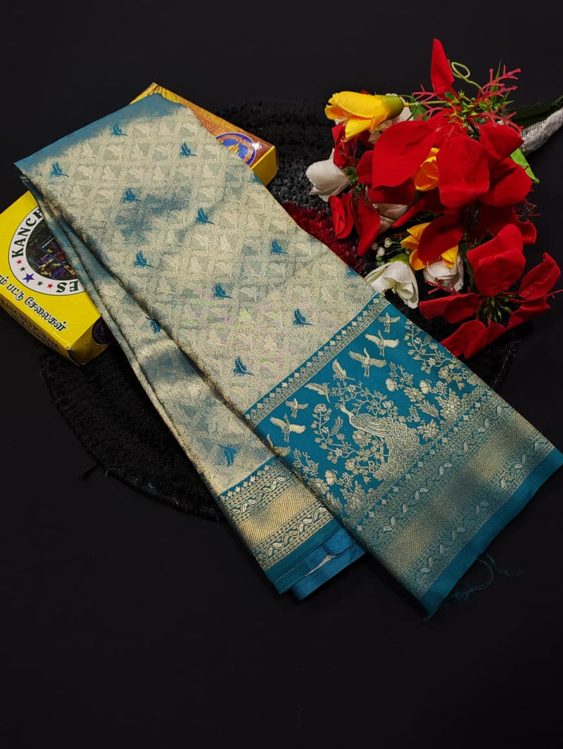 Premium Wedding Korvai Tissue saree for women featuring rich traditional bridal design in elegant tissue fabric suitable for weddings muhurtham and festive occasions