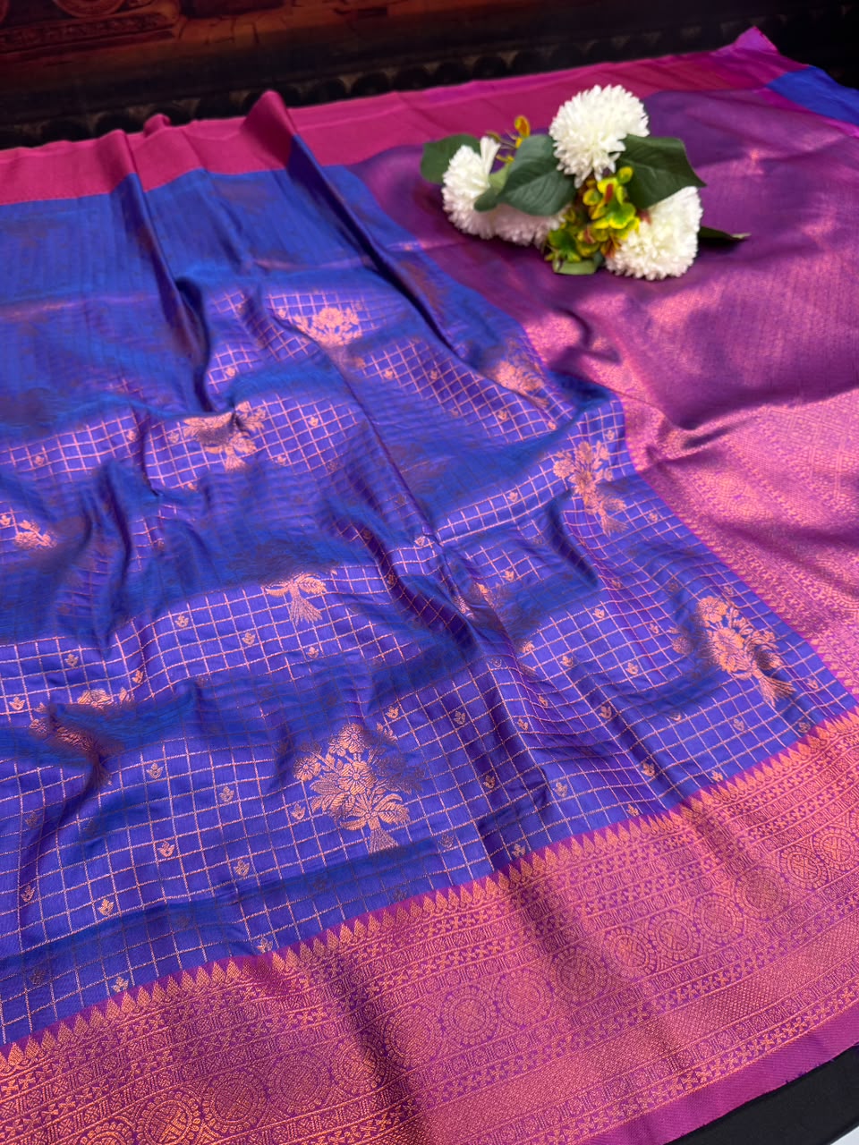 Malar Kattam |Zari Soft Silk Saree for Women| MKT05