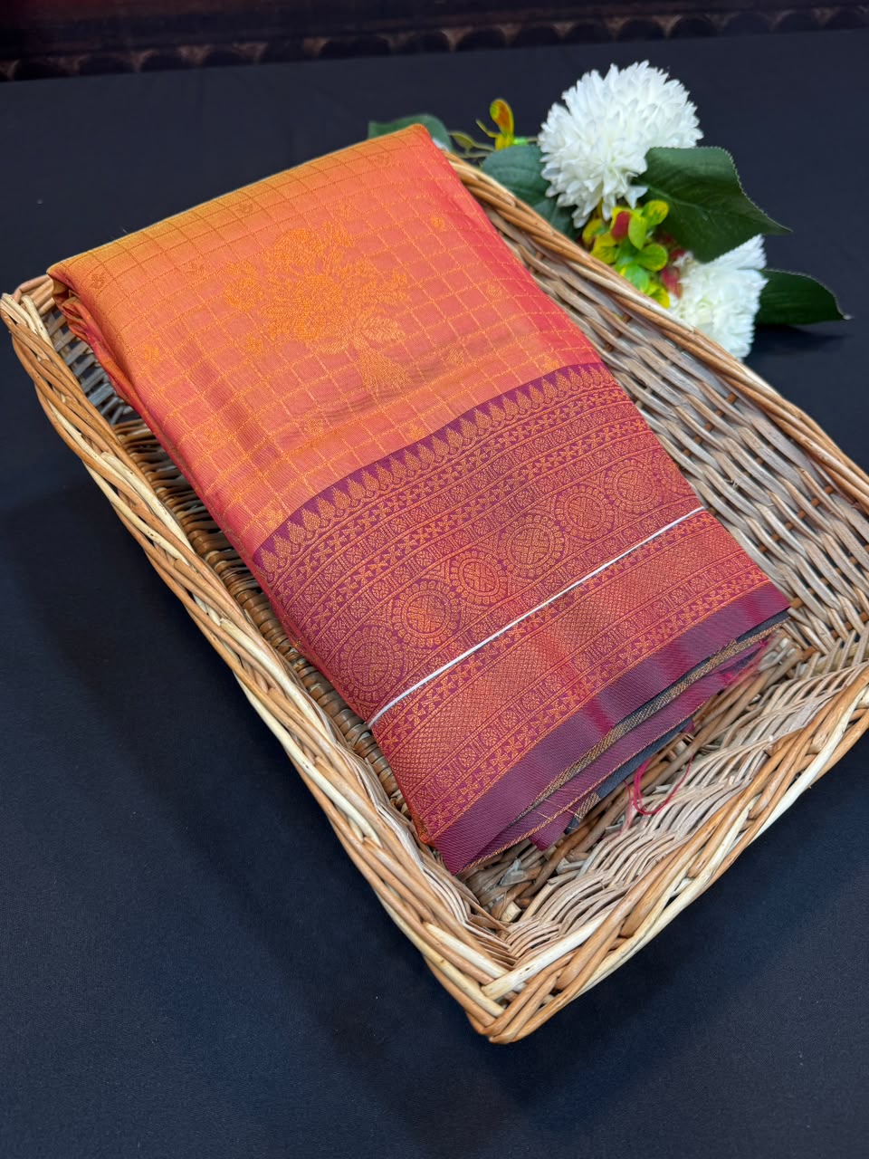 Malar Kattam |Zari Soft Silk Saree for Women| MKT07
