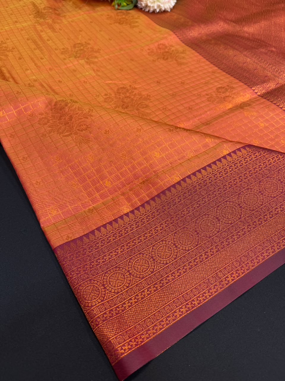 Malar Kattam |Zari Soft Silk Saree for Women| MKT07