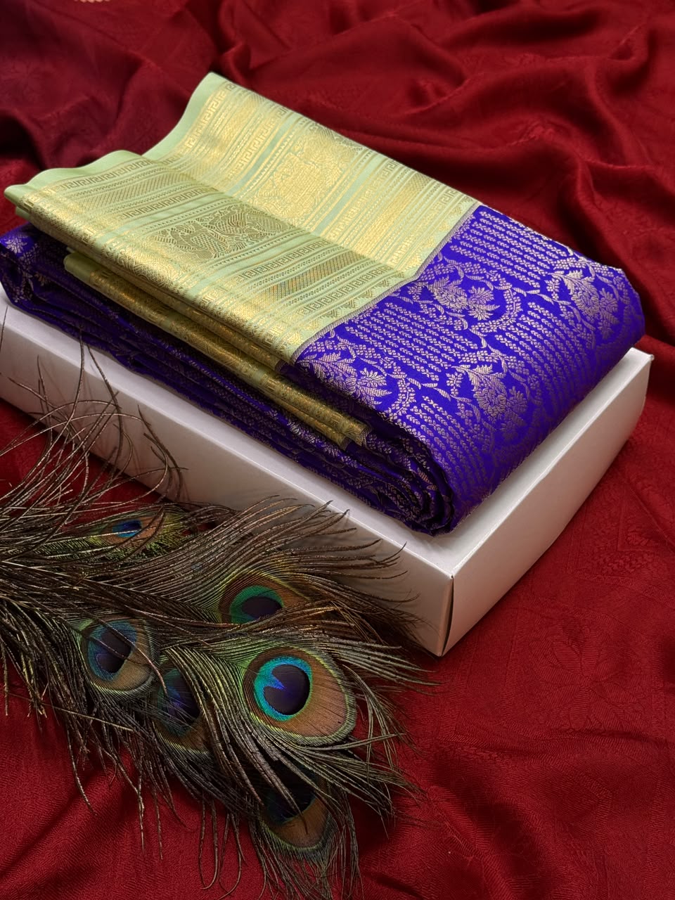 Pure Silk Saree – |100% Original Silk Traditional Elegance| M12