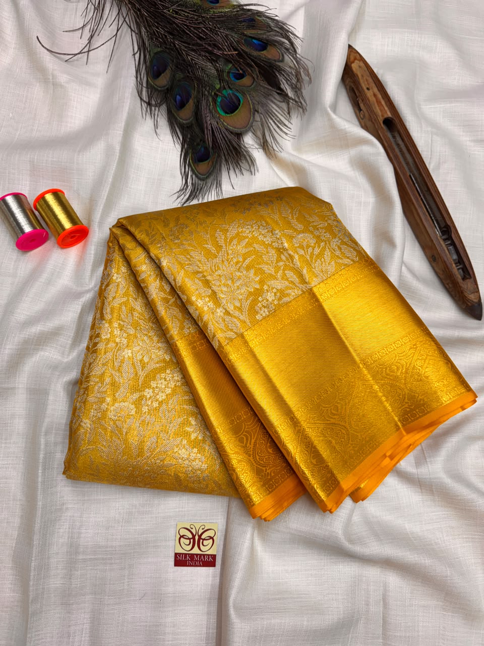 Pure Silk Saree – |100% Original Silk Traditional Elegance| M08