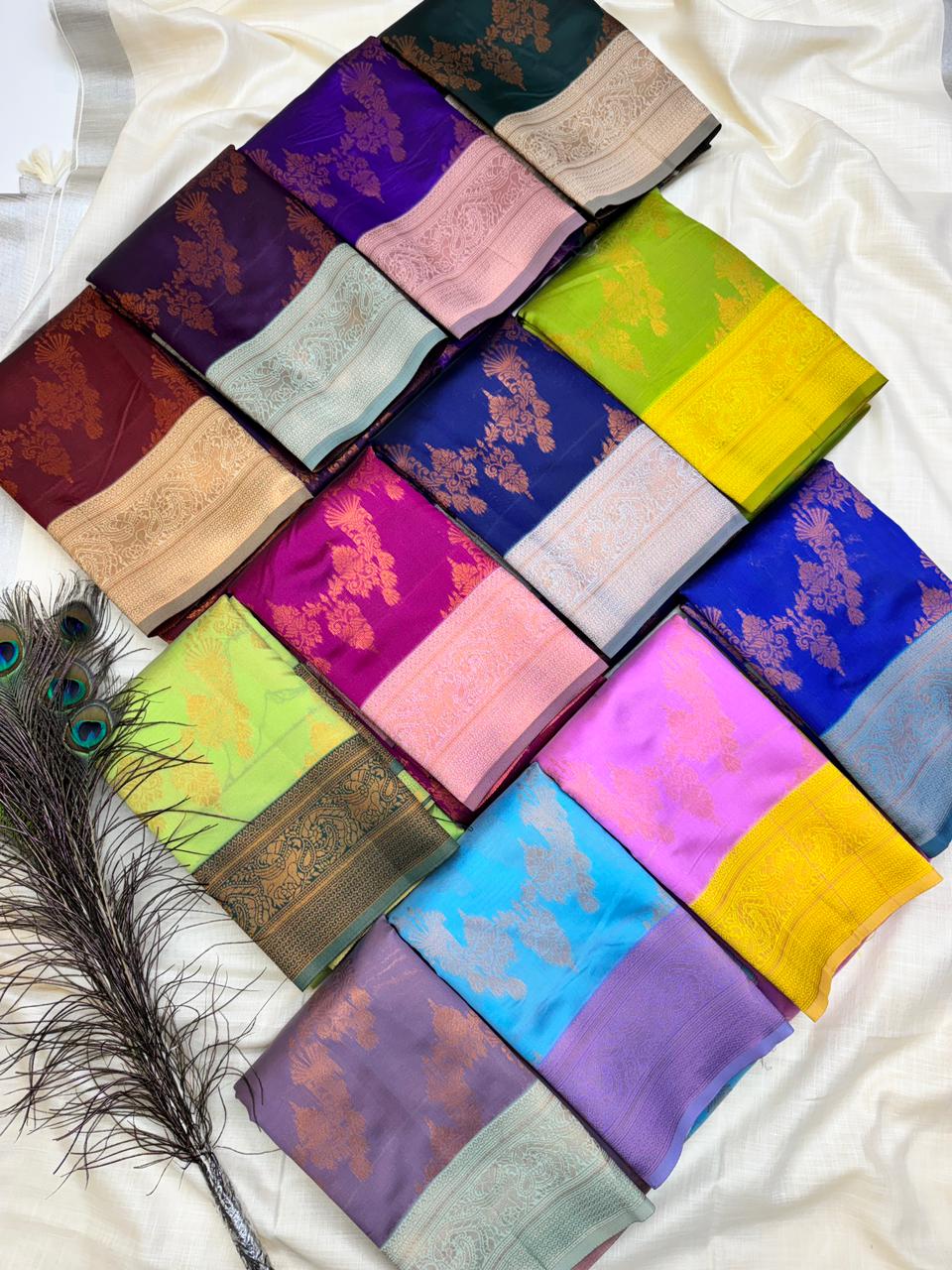 Fancy Pavishna Saree | Elegant Zari Work| FP23