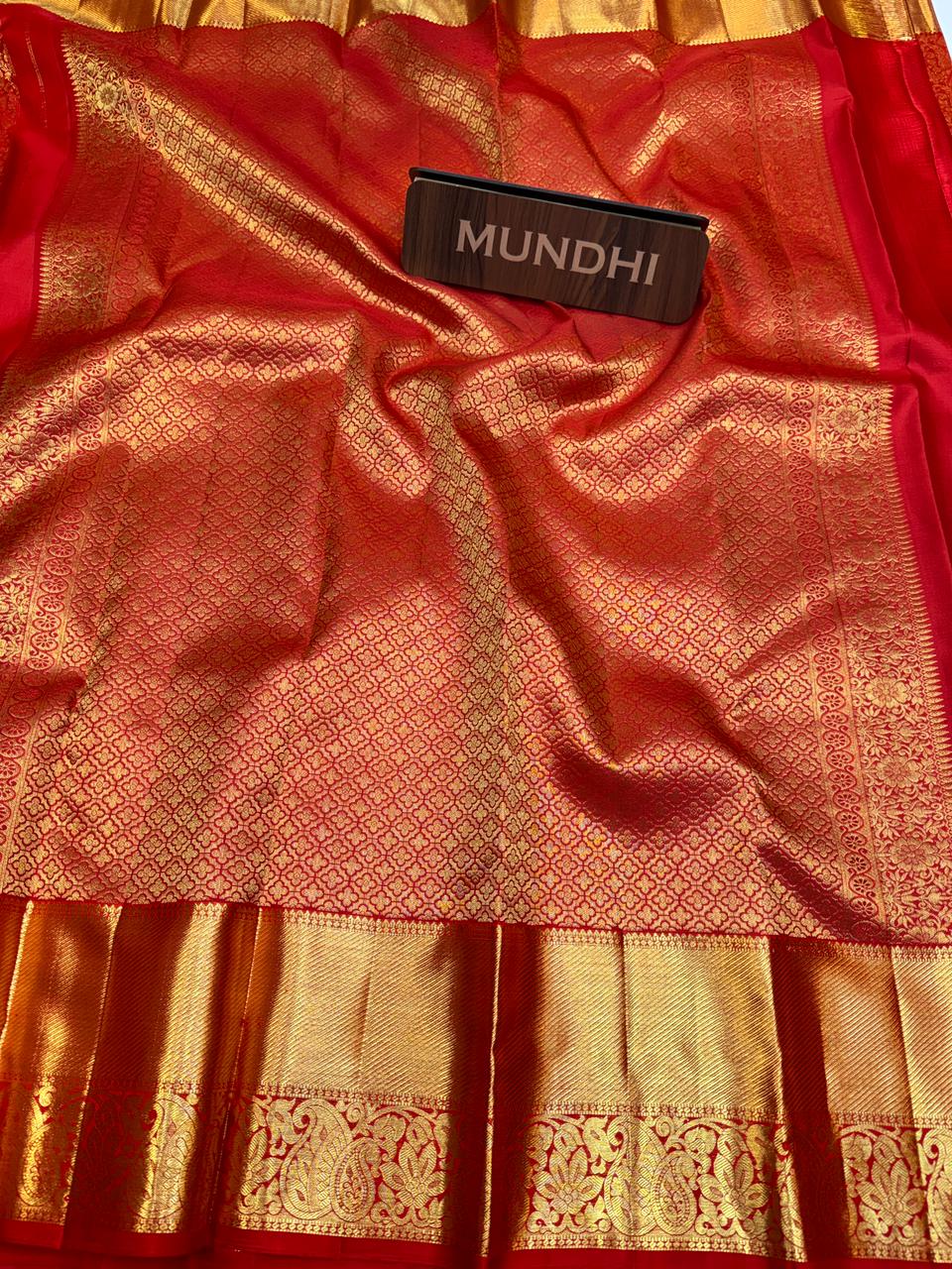 Pure Handloom Silk Saree  |100% Original Silk Traditional Elegance| M51