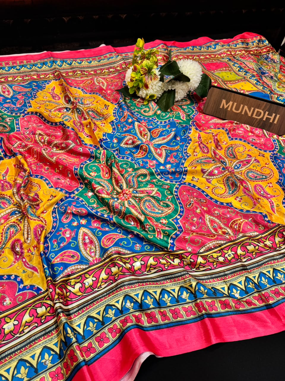 Chinon Mirror – Masakali Saree With Jalar CM13