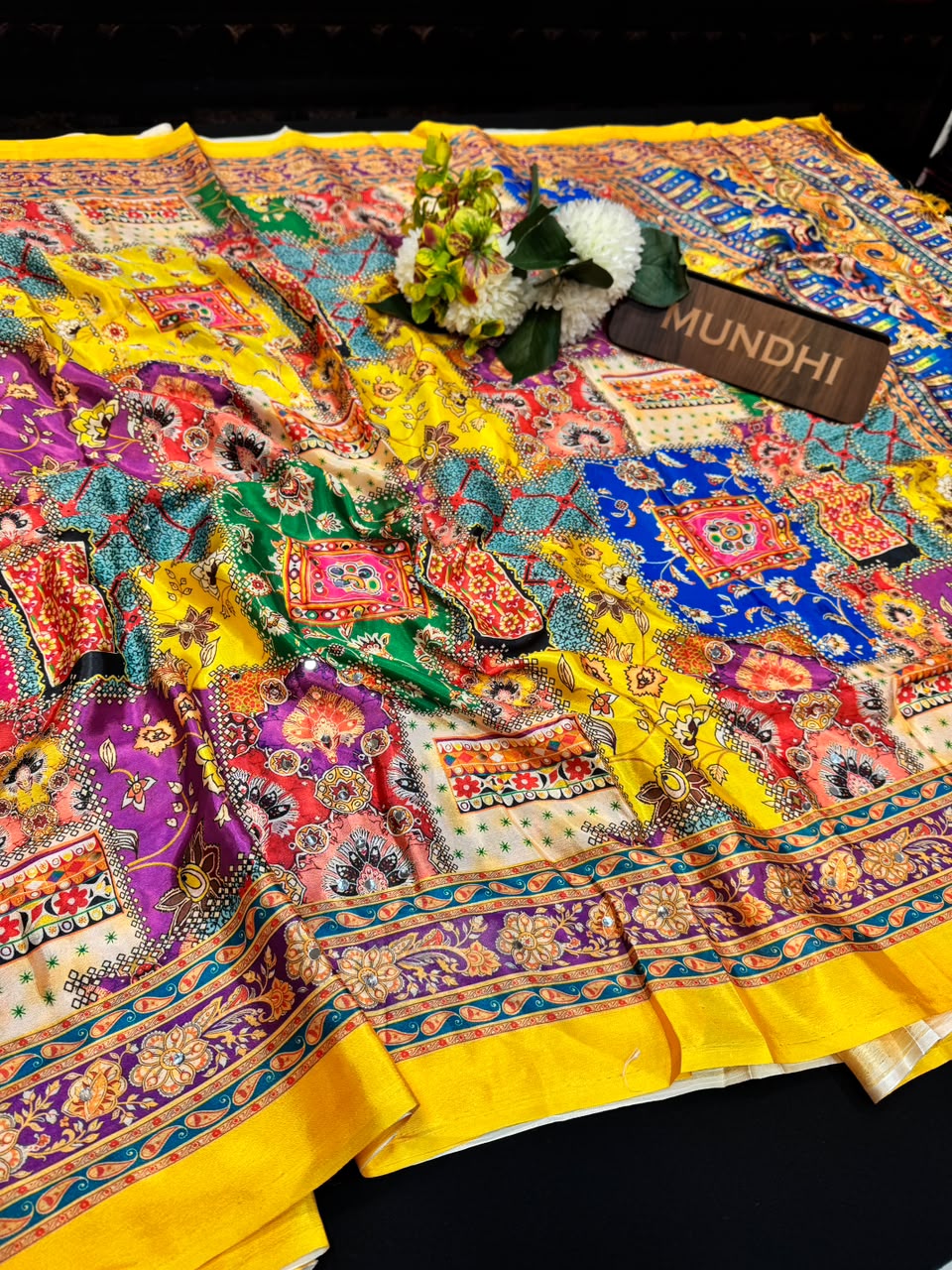 Chinon Mirror – Masakali Saree With Jalar CM14