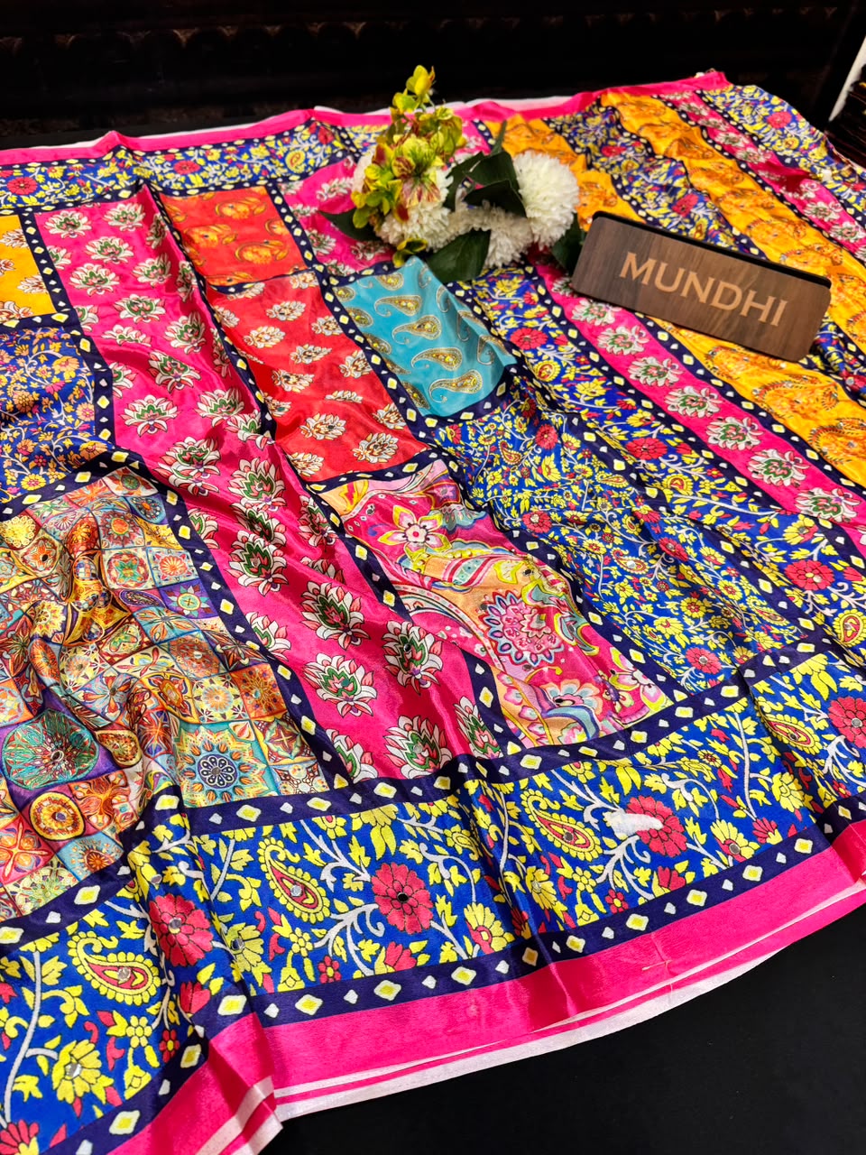 Chinon Mirror – Masakali Saree With Jalar CM16