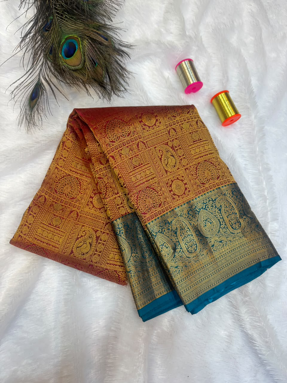 Pure Silk Saree | 100% Original Silk Traditional Elegance | M85