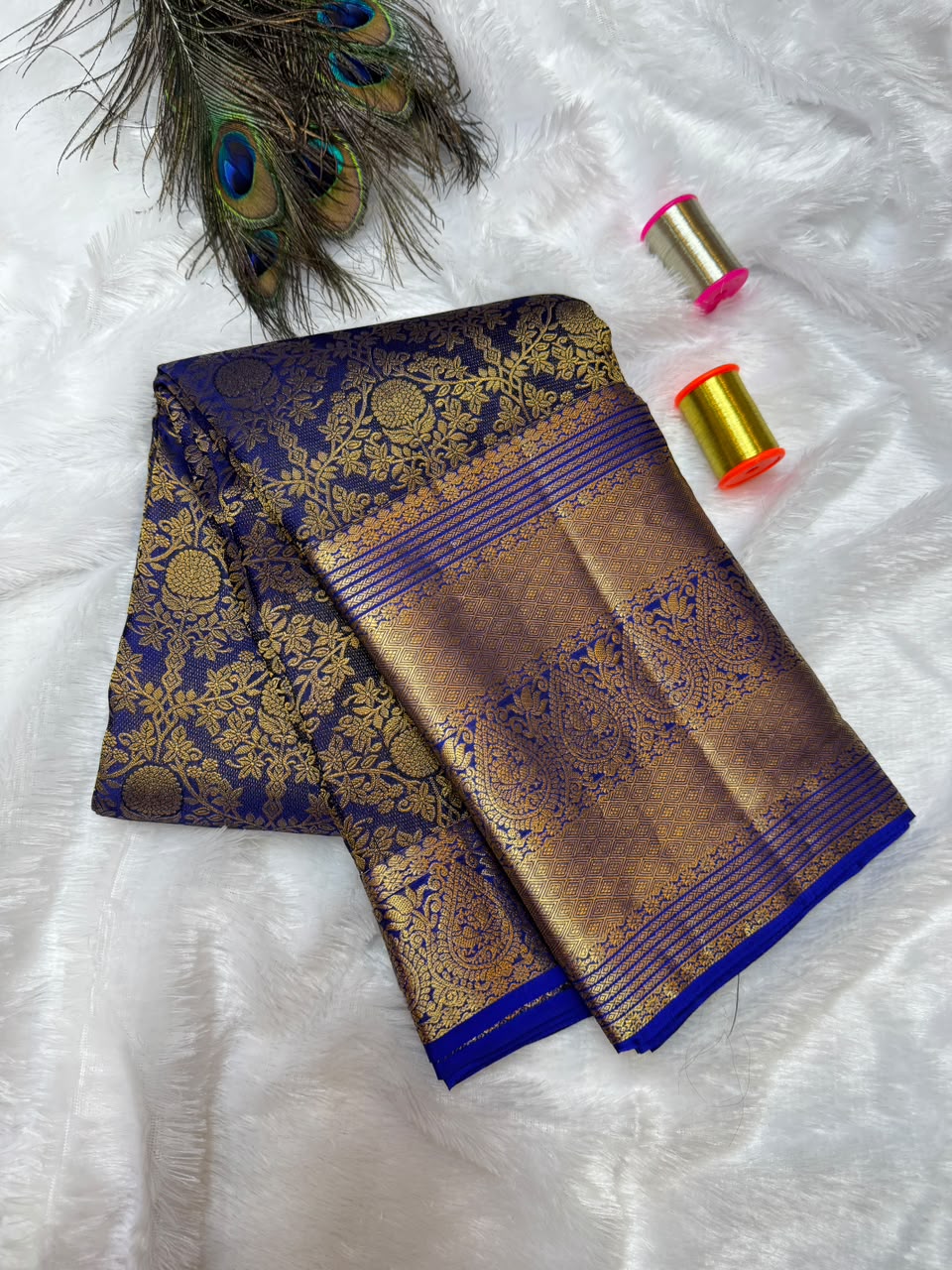 Chandra Pure Silk Saree | 100% Original Silk Traditional Elegance | M115