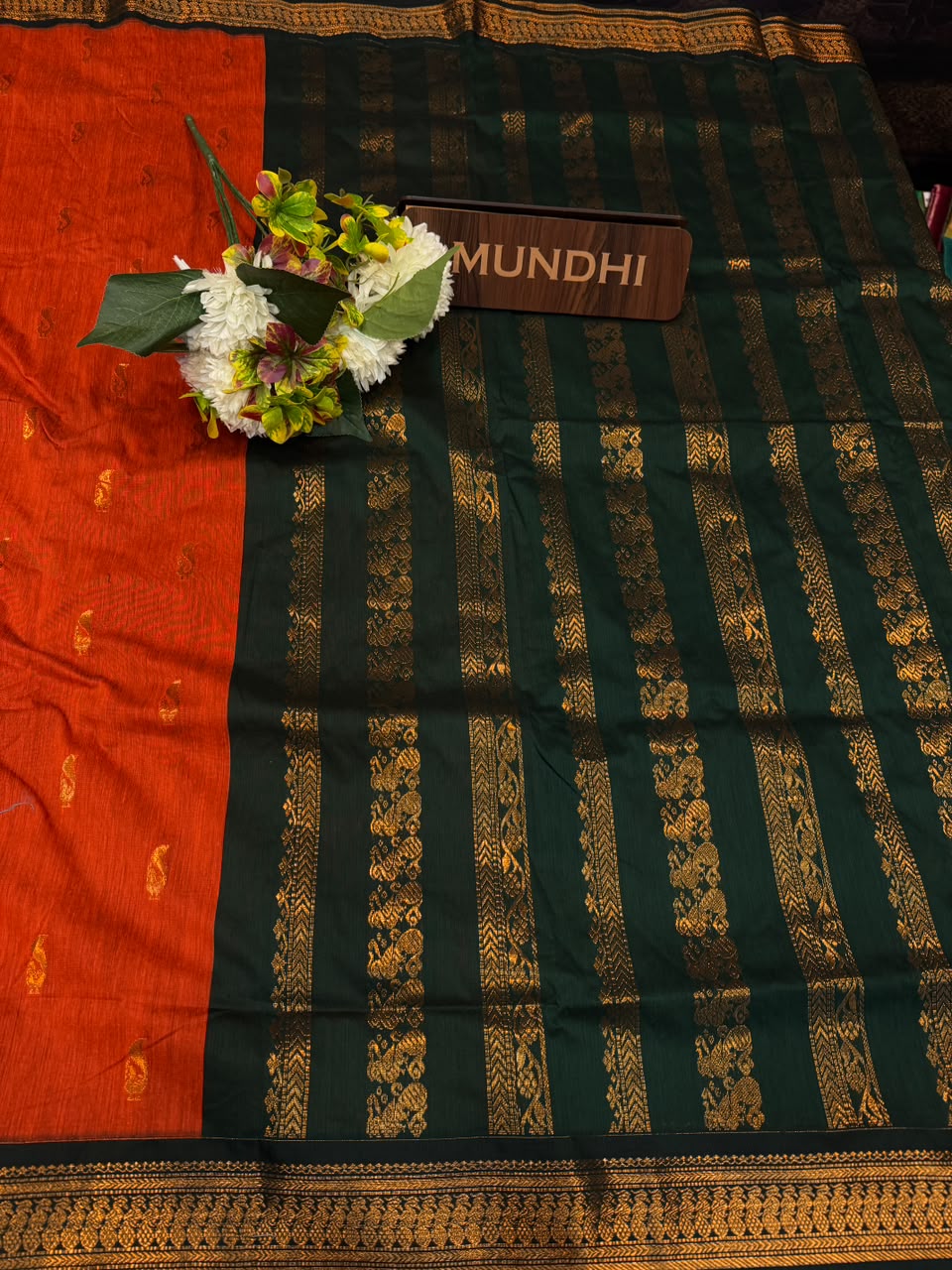 Kalyani Cotton Saree with |Zari Border for Women| KY42
