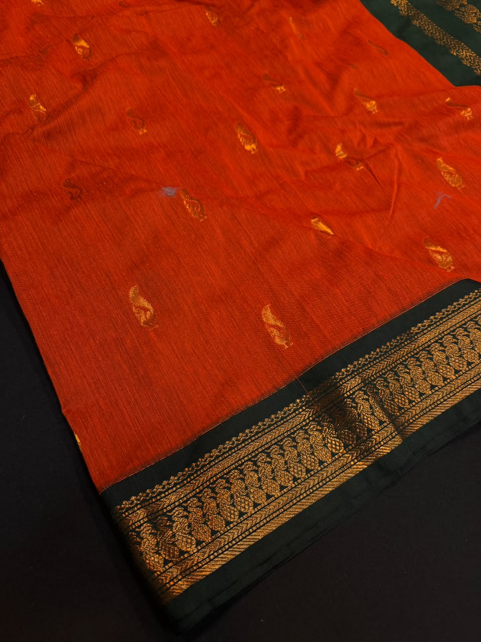 Kalyani Cotton Saree with |Zari Border for Women| KY42