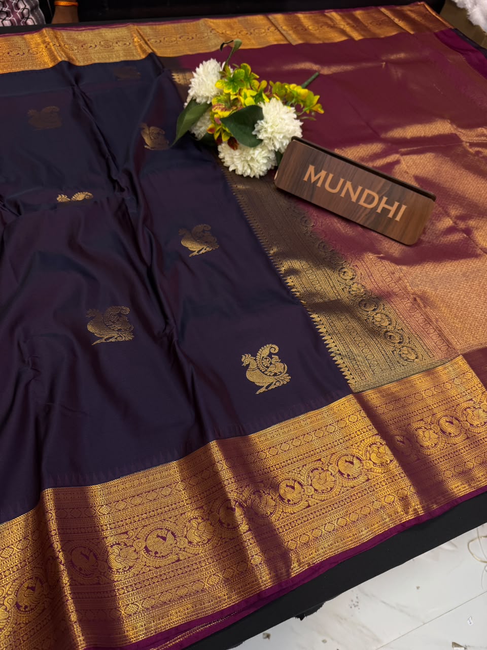 Gokulam Pattu Mix Saree – Elegant Traditional Silk Look|  PAT16