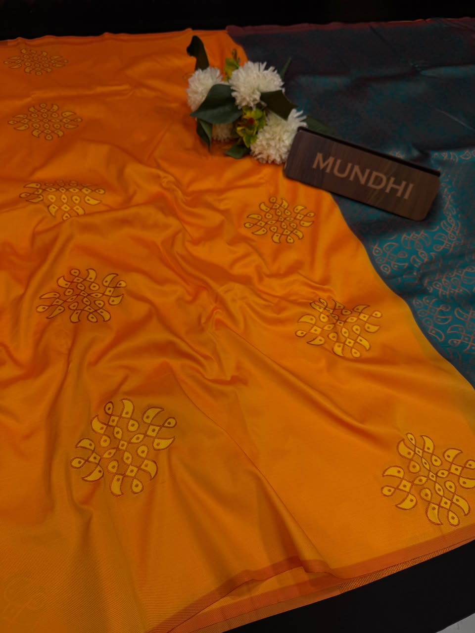 Premium Kolam Soft Silk Saree with Zari Work|  KSS13