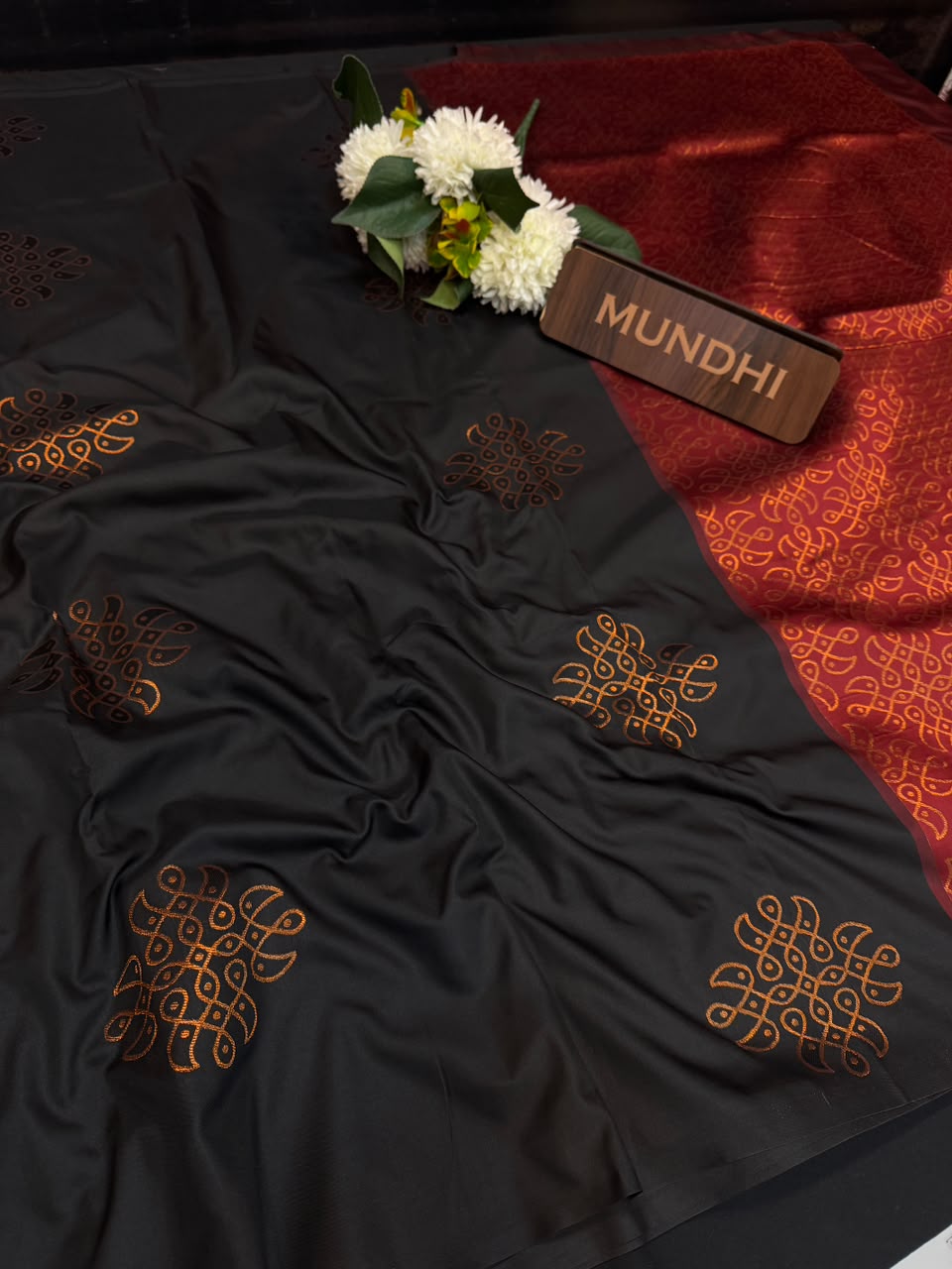 Premium Kolam Soft Silk Saree with Zari Work|  KSS10
