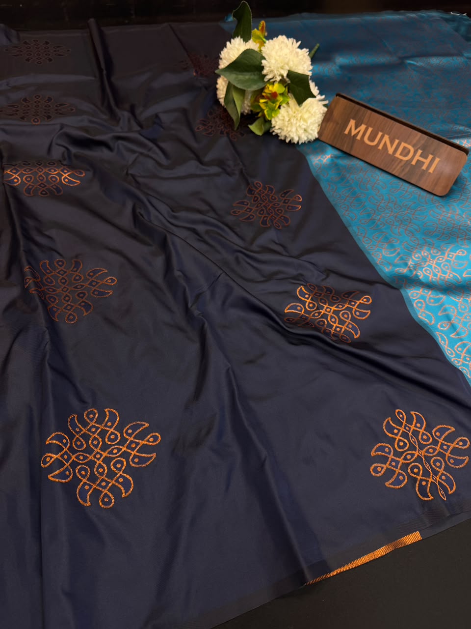 Premium Kolam Soft Silk Saree with Zari Work|  KSS11