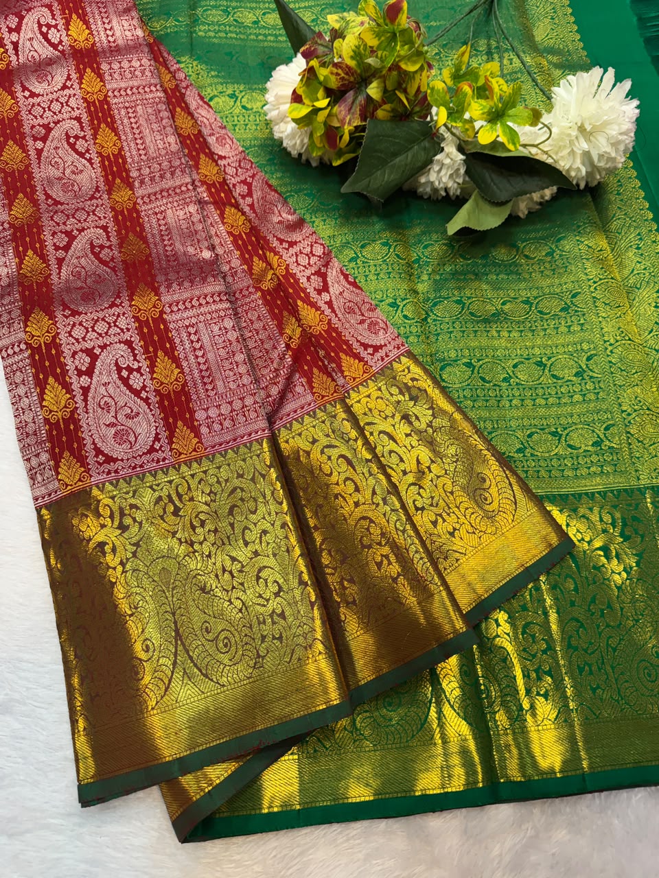 Pure Silk |Handloom Wedding Saree | M289