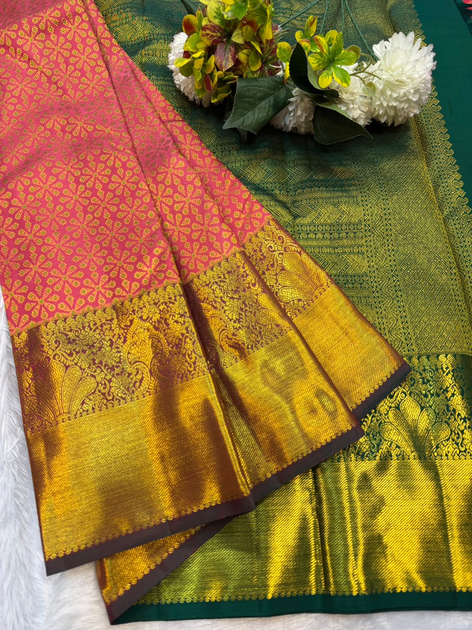 Pure Silk |Handloom Wedding Saree | M267