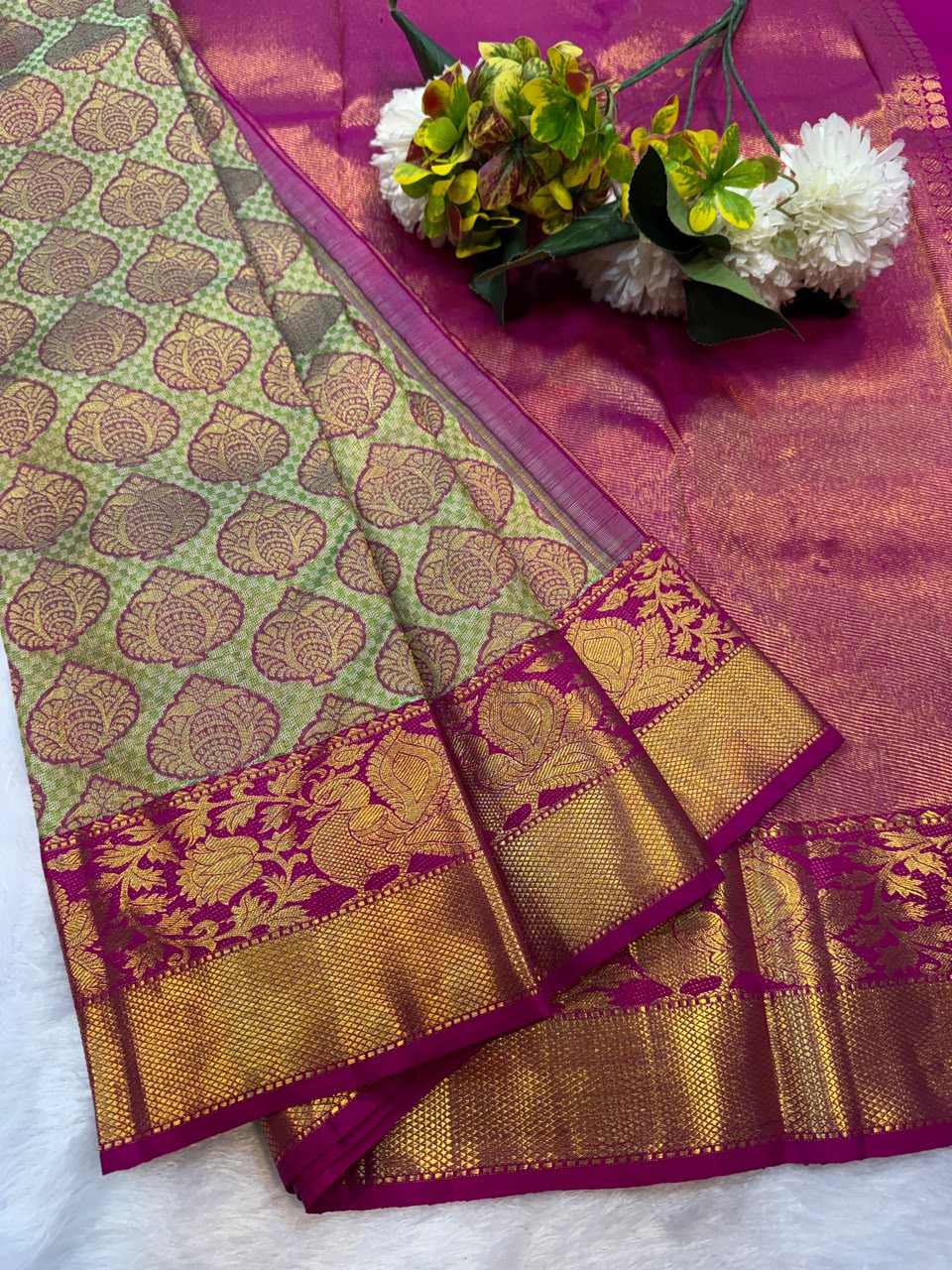 Pure Silk |Handloom Wedding Saree | M280