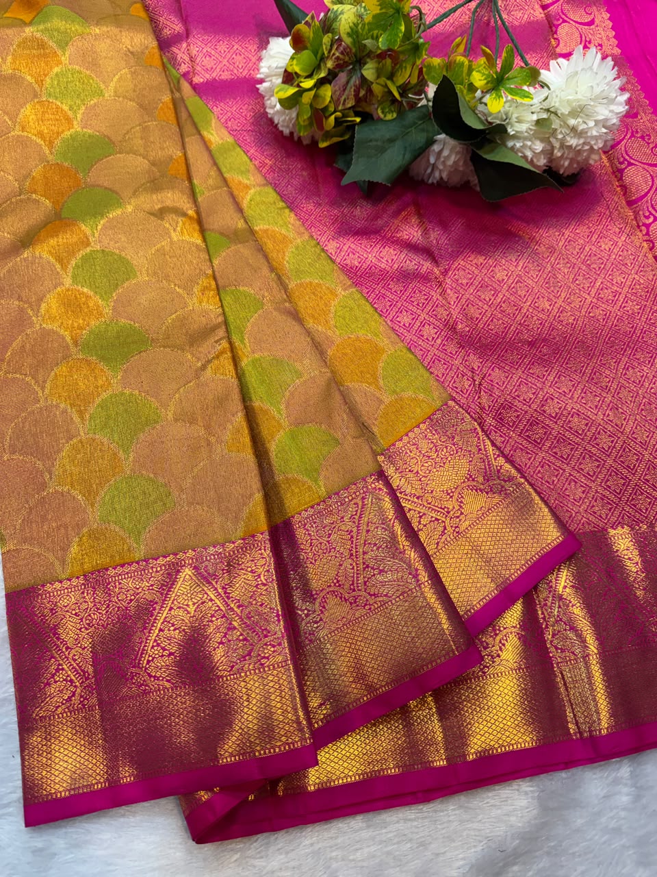 Pure Silk |Handloom Wedding Saree | M294