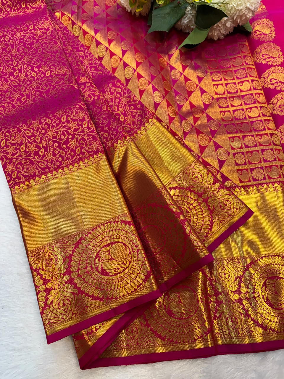 Pure Silk |Handloom Wedding Saree | M271