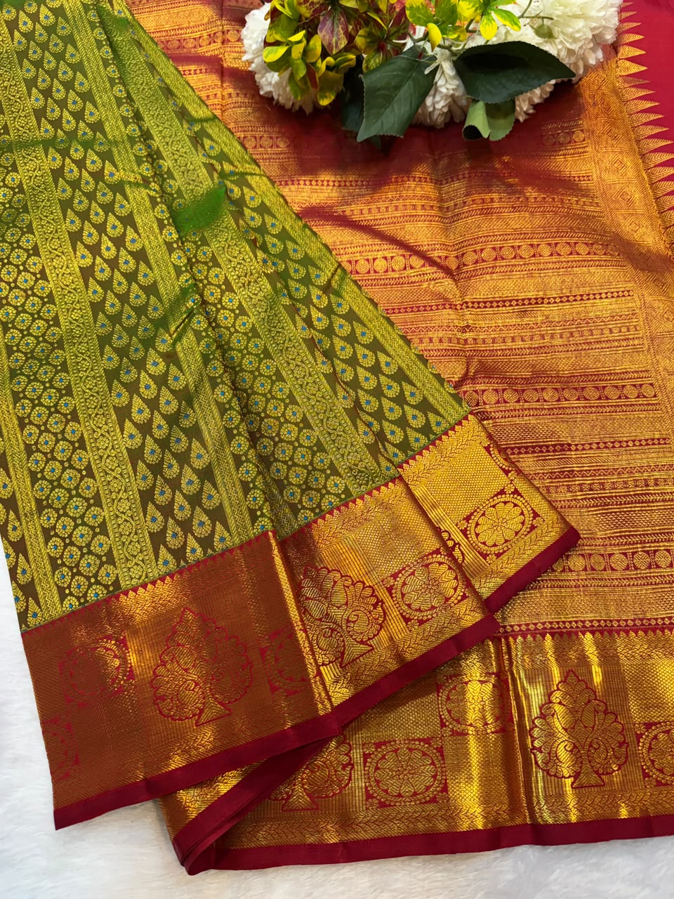 Pure Silk |Handloom Wedding Saree | M283