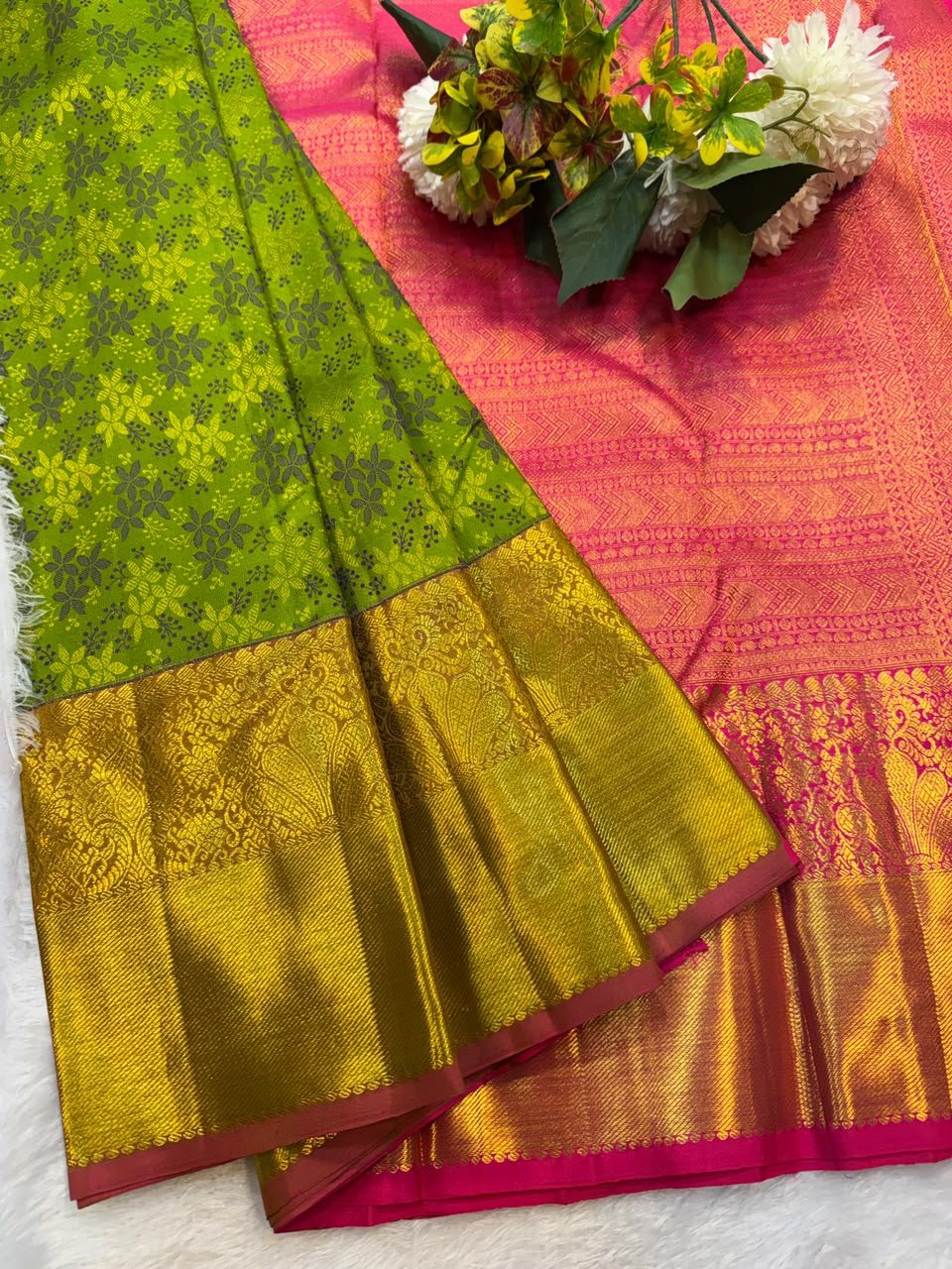 Pure Silk |Handloom Wedding Saree | M279