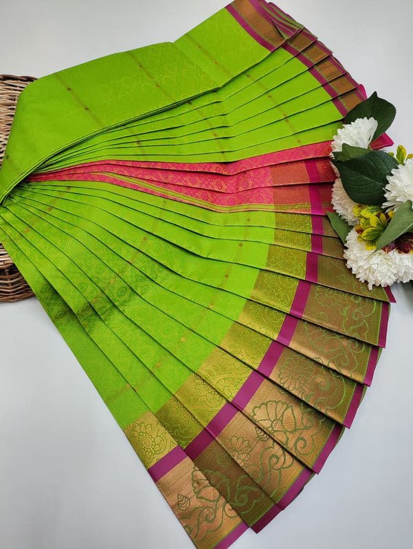 Abirami Soft Silk Saree with elegant zari work for festive wear