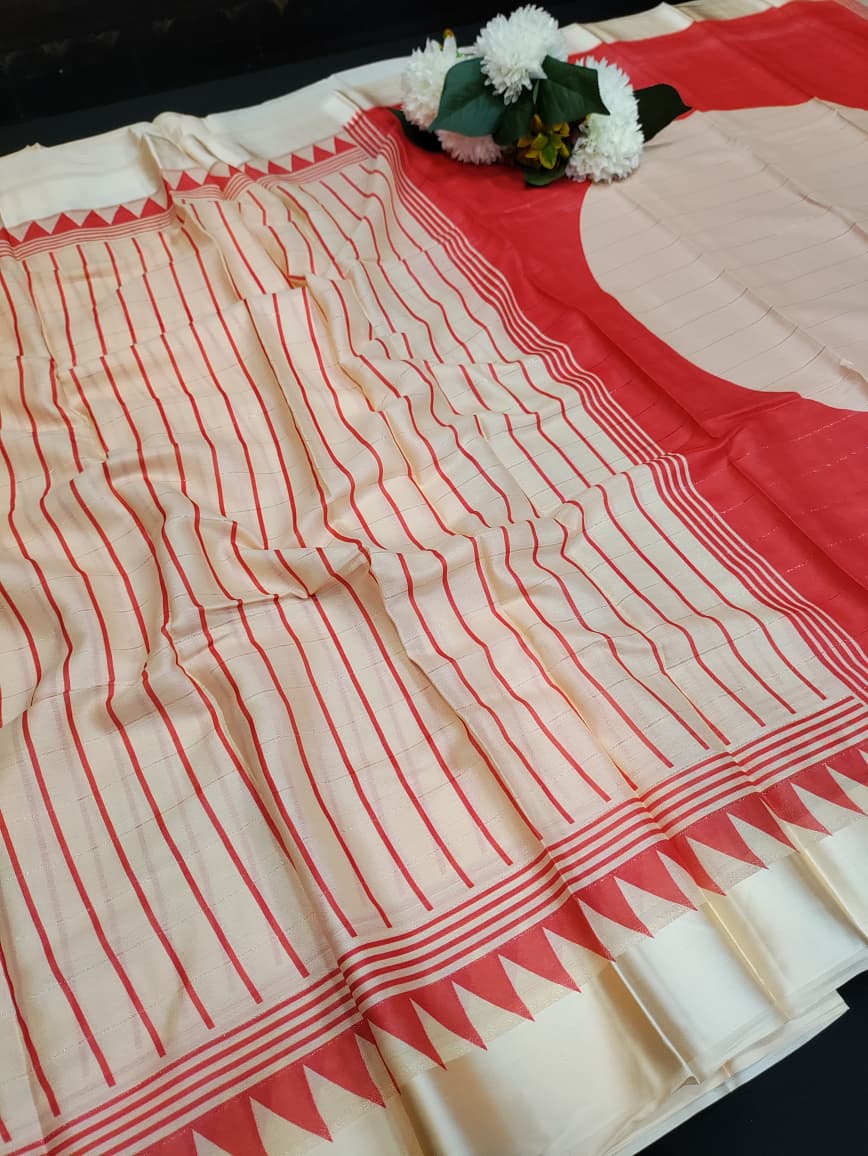 Ajrak Fancy Saree | Soft & Elegant| AW05 - Sri Sakthi Pugazh Tex - Fancy